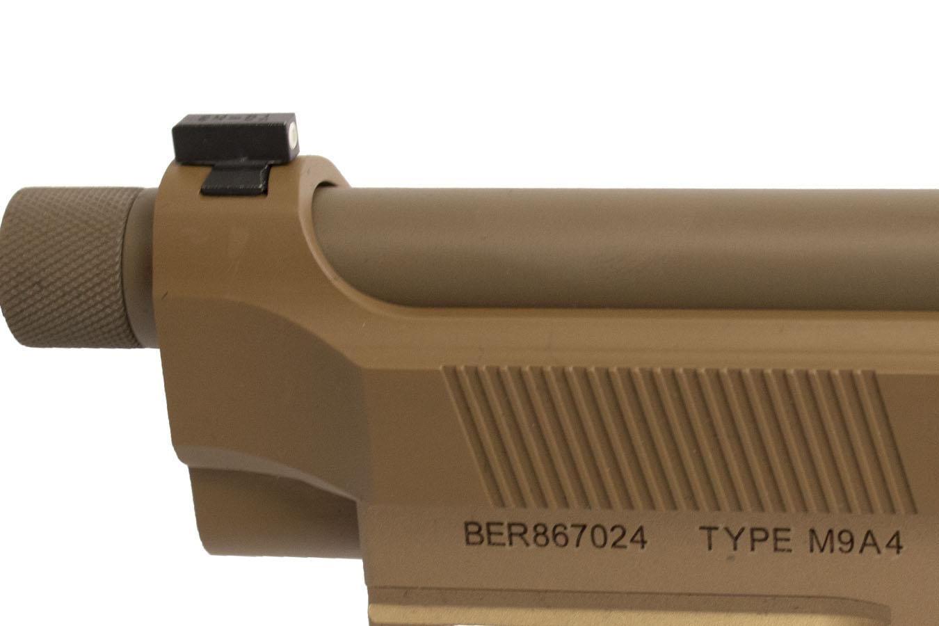 BERETTA M9A4 9mm Full-Size Pistol with FDE Finish (Blemished)