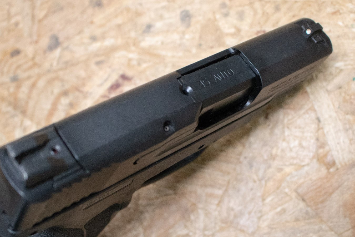 SMITH AND WESSON M&P45 Shield M2.0 45ACP Police Trade-In Pistol with Extended Mag