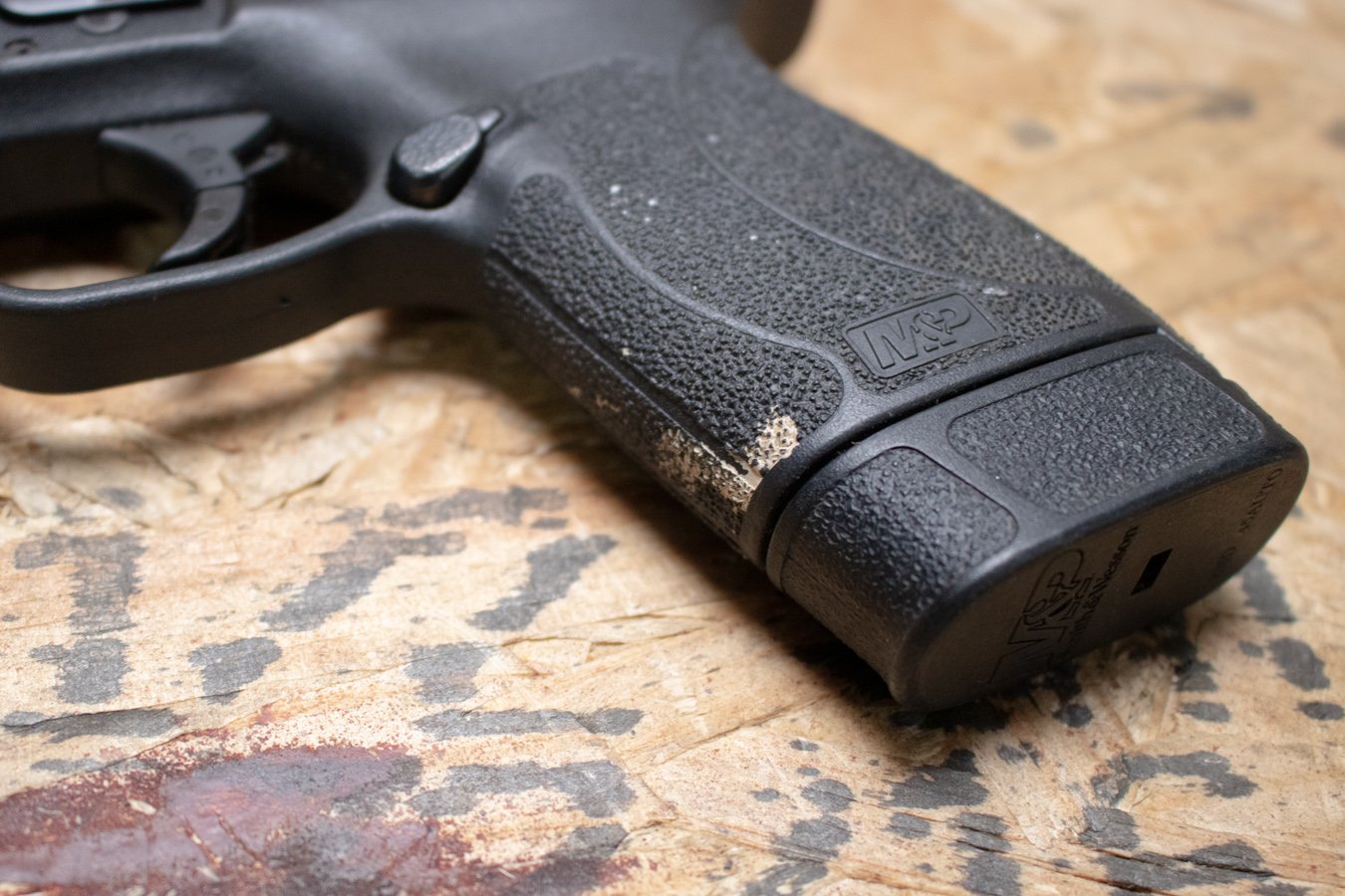 SMITH AND WESSON M&P45 Shield M2.0 45ACP Police Trade-In Pistol with Extended Mag