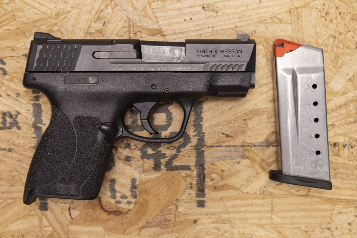 SMITH AND WESSON M&P45 M2.0 45 ACP Police Trade-In Pistol