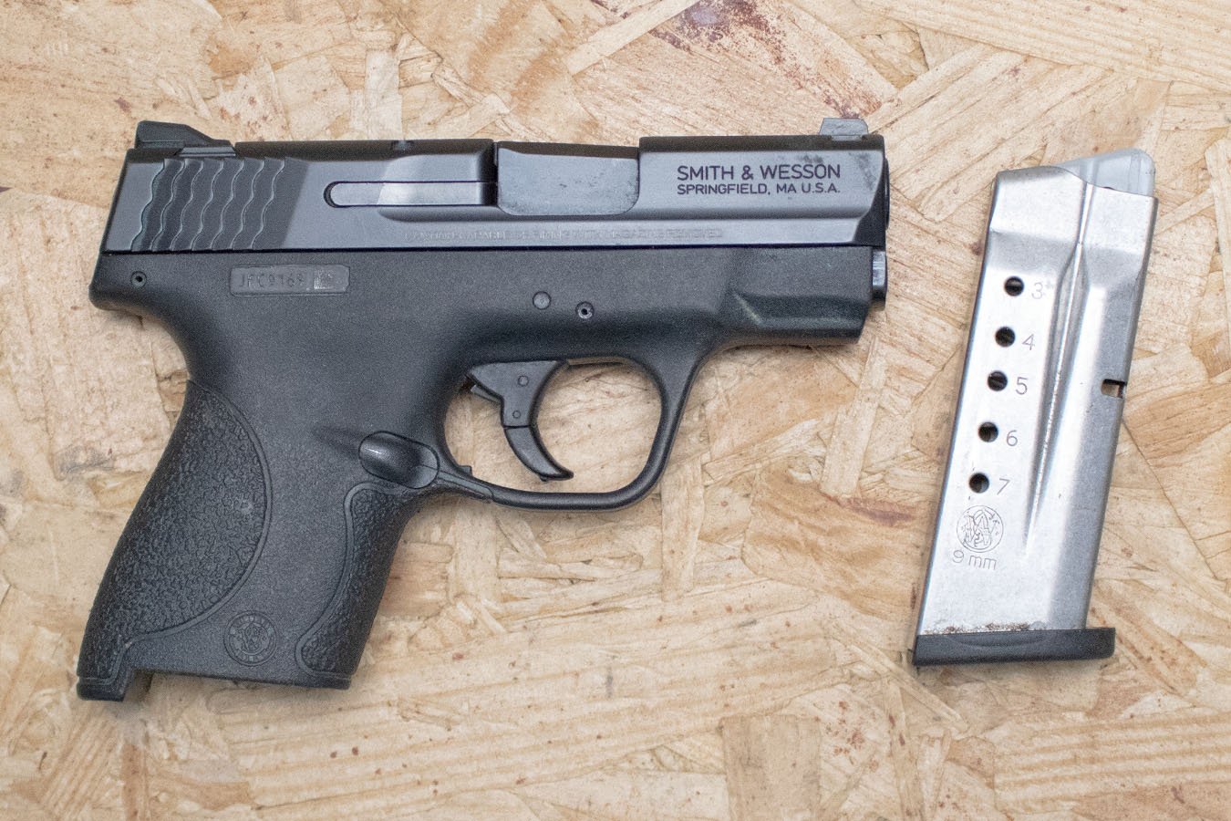 SMITH AND WESSON M&P9 Shield 9mm Police Trade-In Pistol