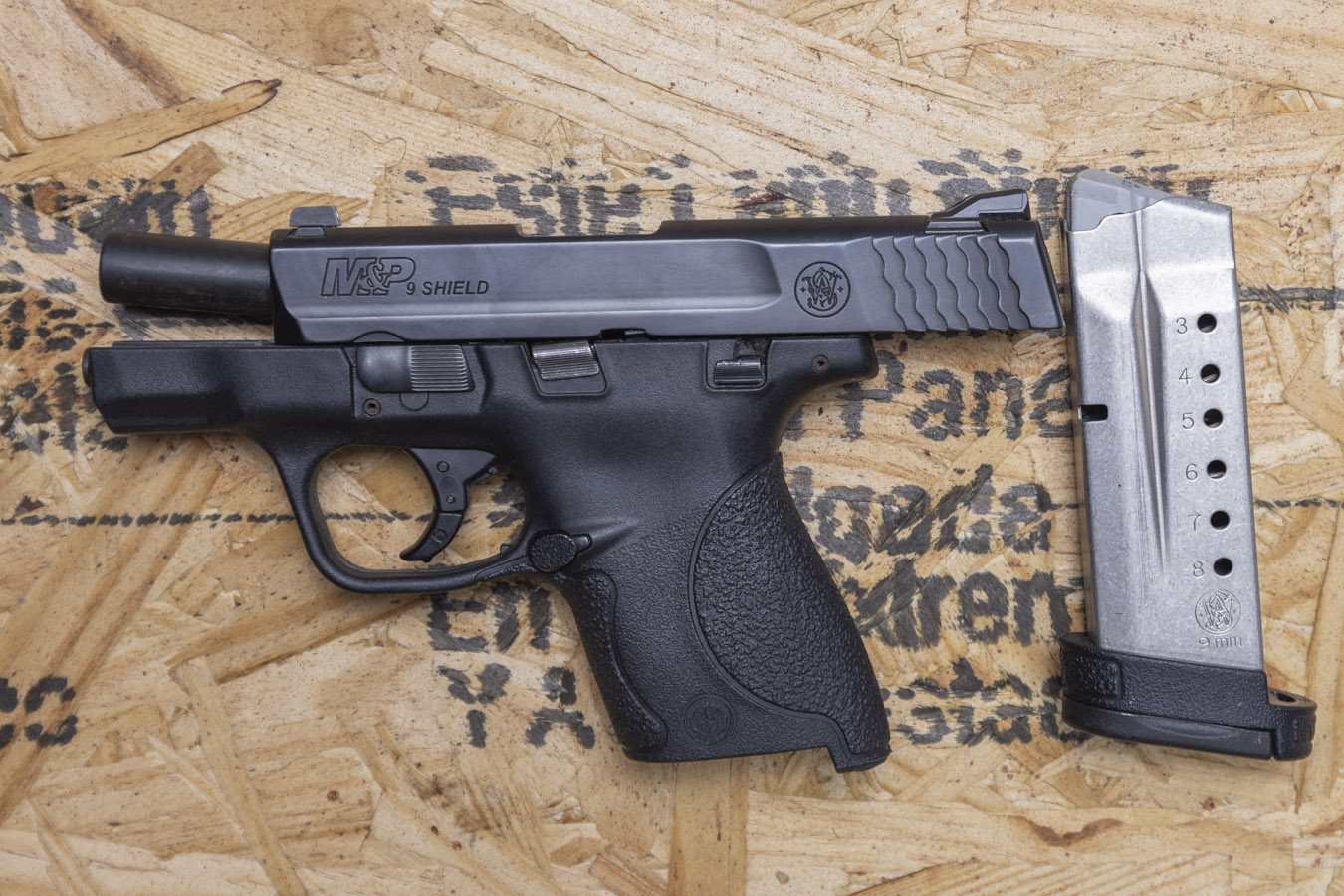 SMITH AND WESSON MP9 Shield 9mm Police Trade-In Pistol
