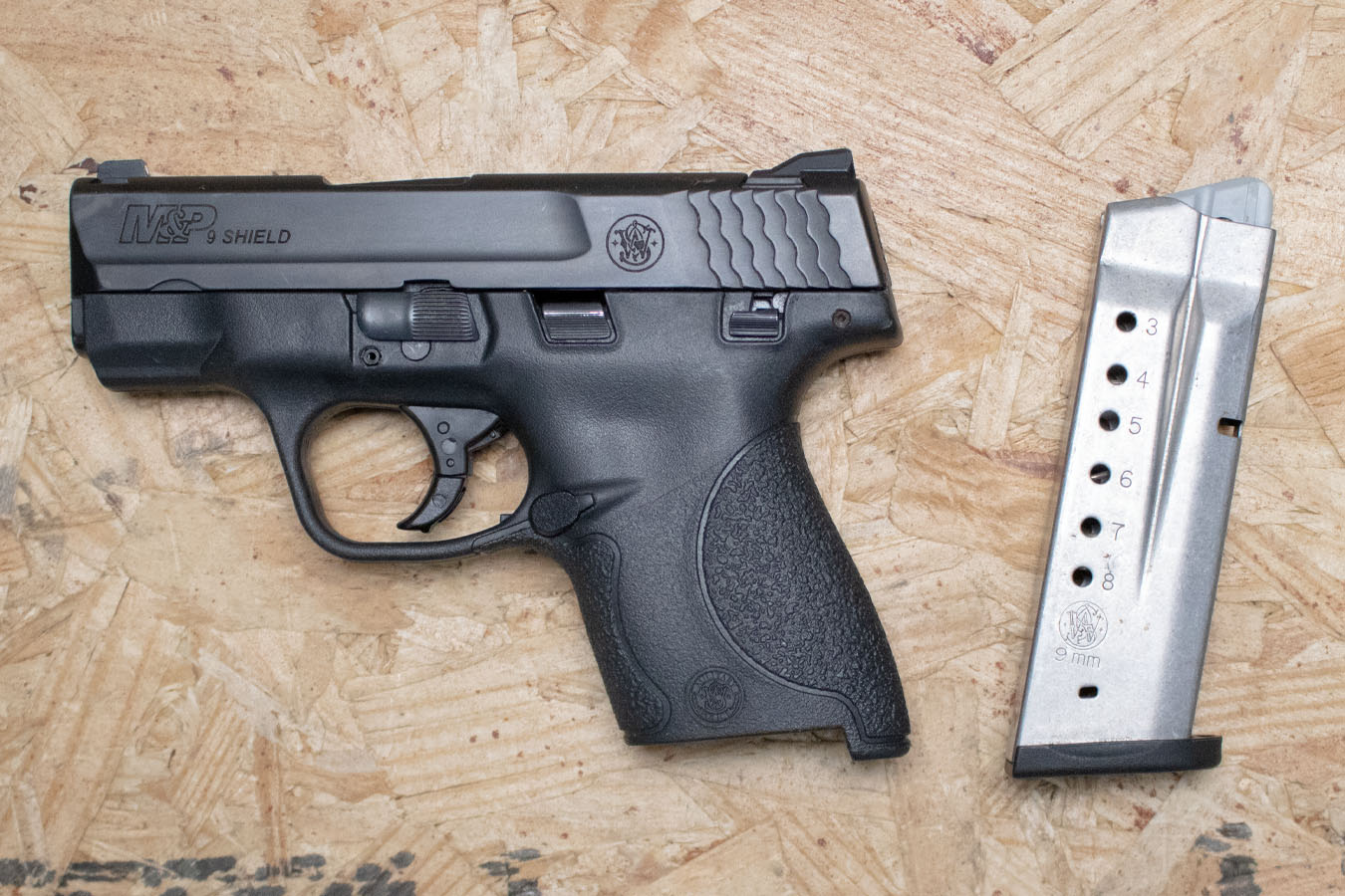 SMITH AND WESSON M&P9 Shield 9mm Police Trade-In Pistol
