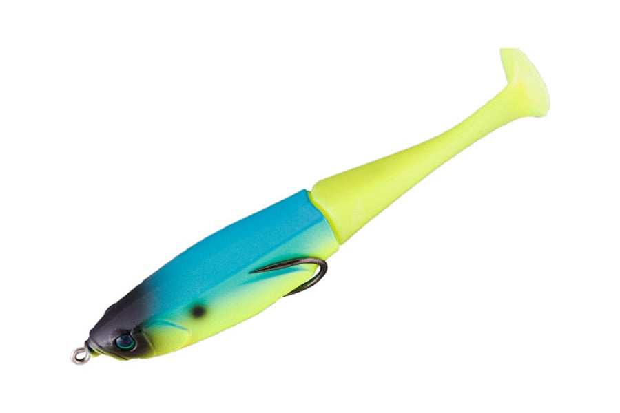 JACKALL Topwater Grinch - Blueback Chartreuse Shad