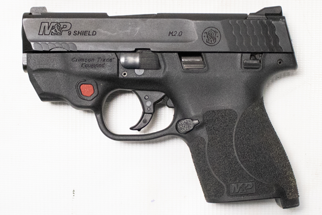 SMITH AND WESSON M&P9 Shield M2.0 9mm Police Trade-in Pistol with Laser
