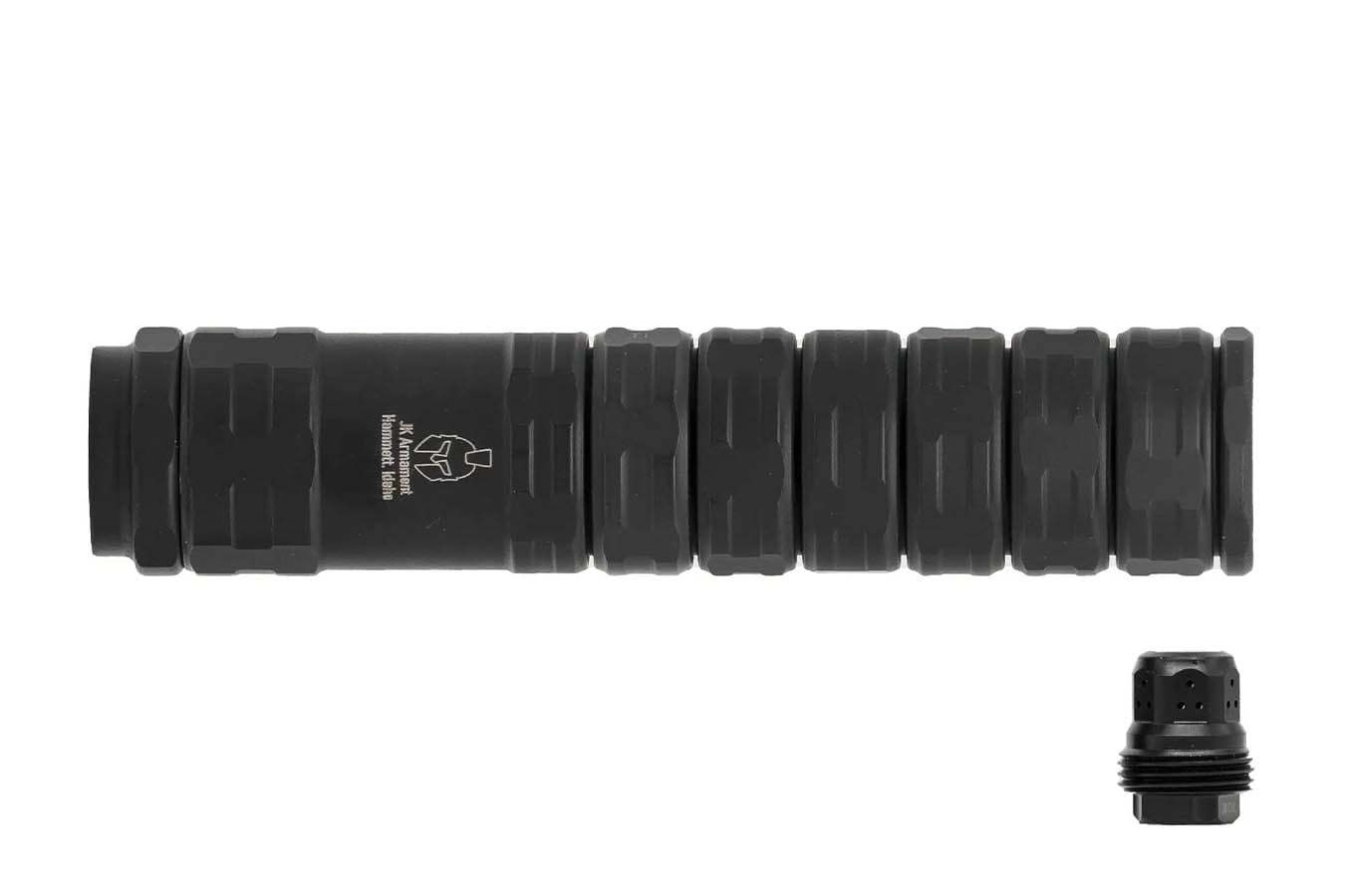 Jk Armament 155 RPX 30K 30 Caliber Modular Suppressor with HUB Thread Taper Mount