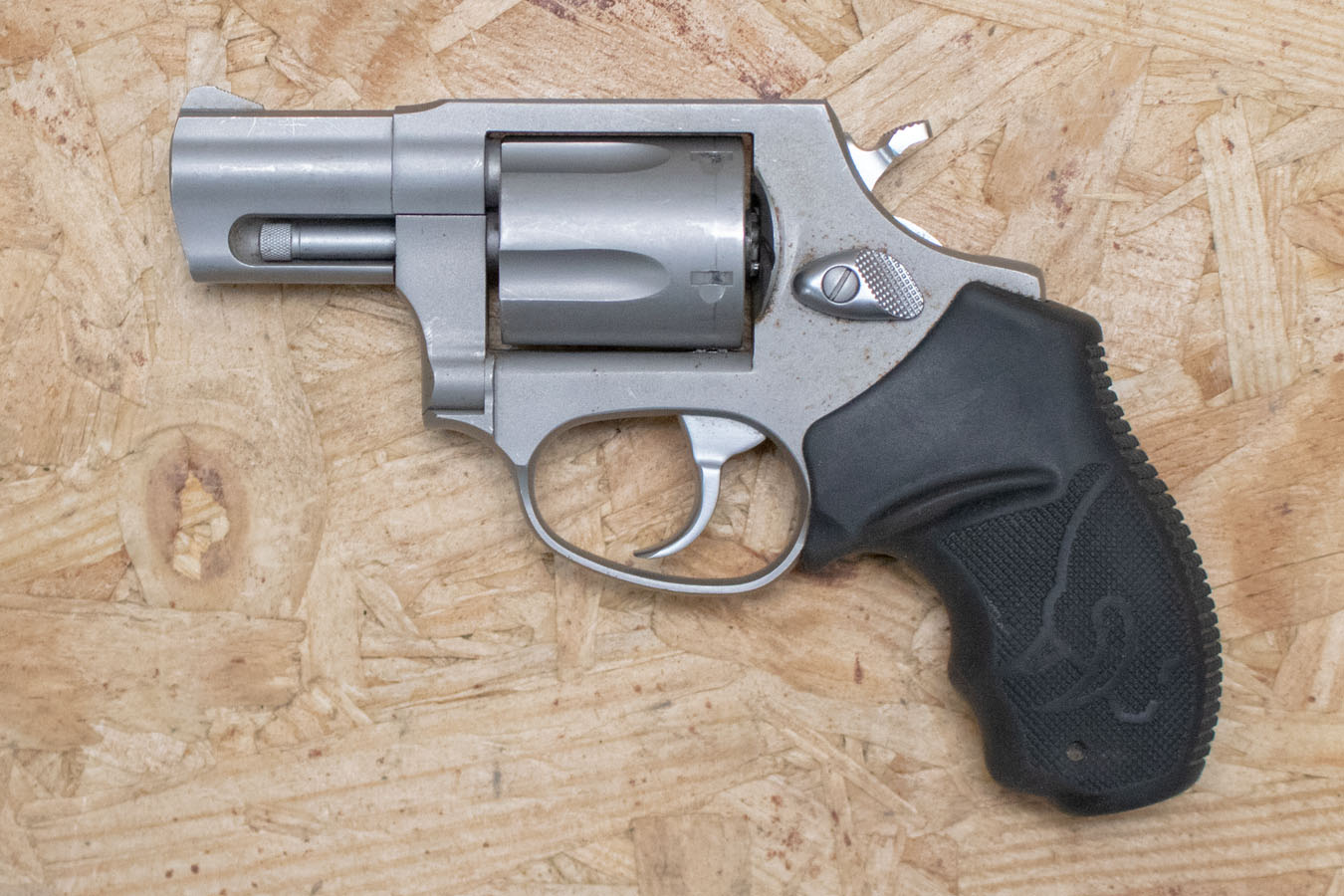 TAURUS 85 38 Special Police Trade-In Revolver with Stainless Finish