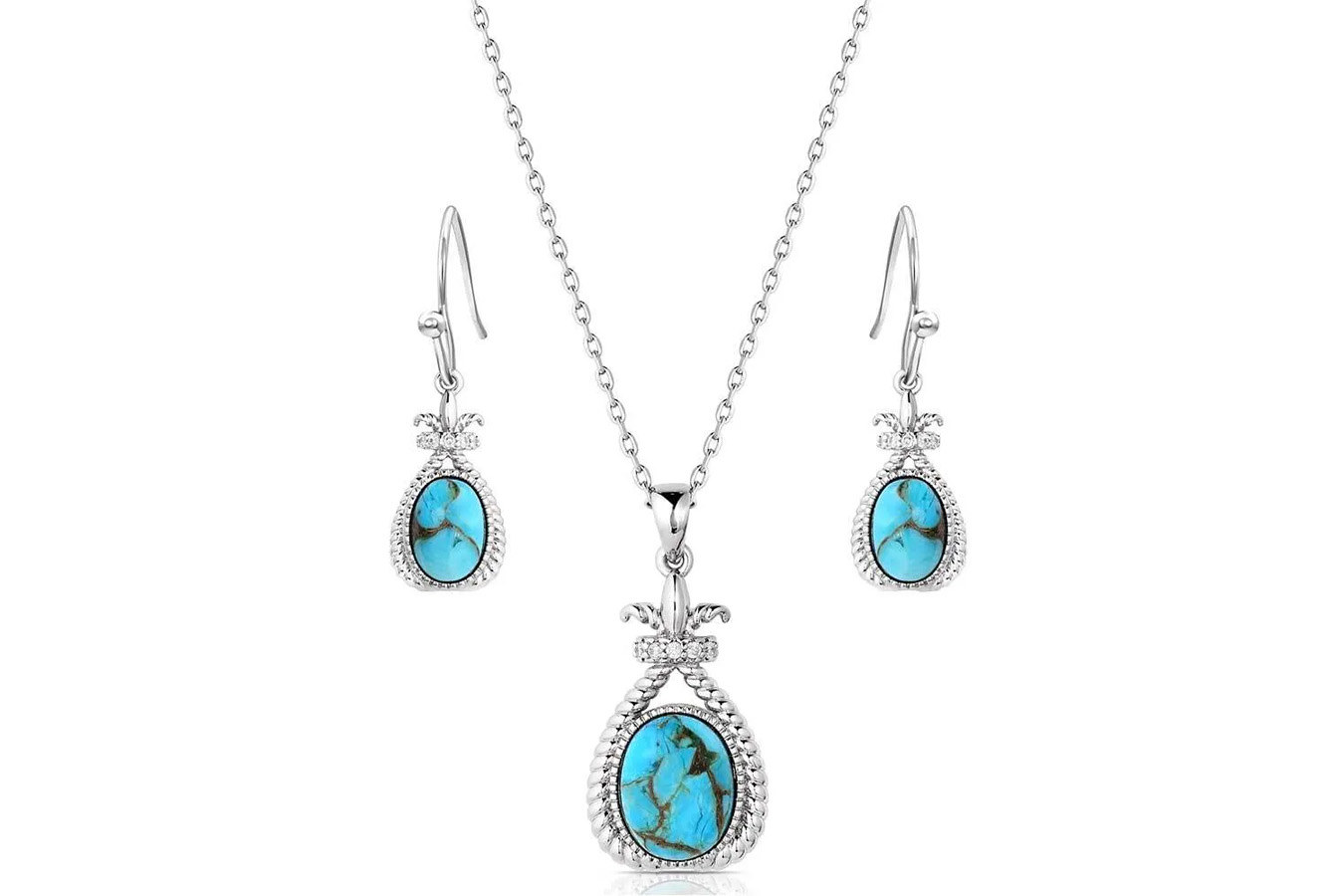 Montana Silversmith Turquoise Revival Jewelry Set