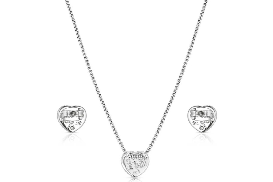 Montana Silversmith Trio of Hearts Jewelry Set