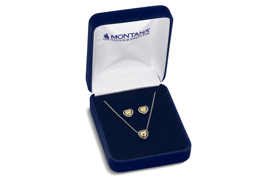 Montana Silversmith Trio of Hearts Jewelry Set