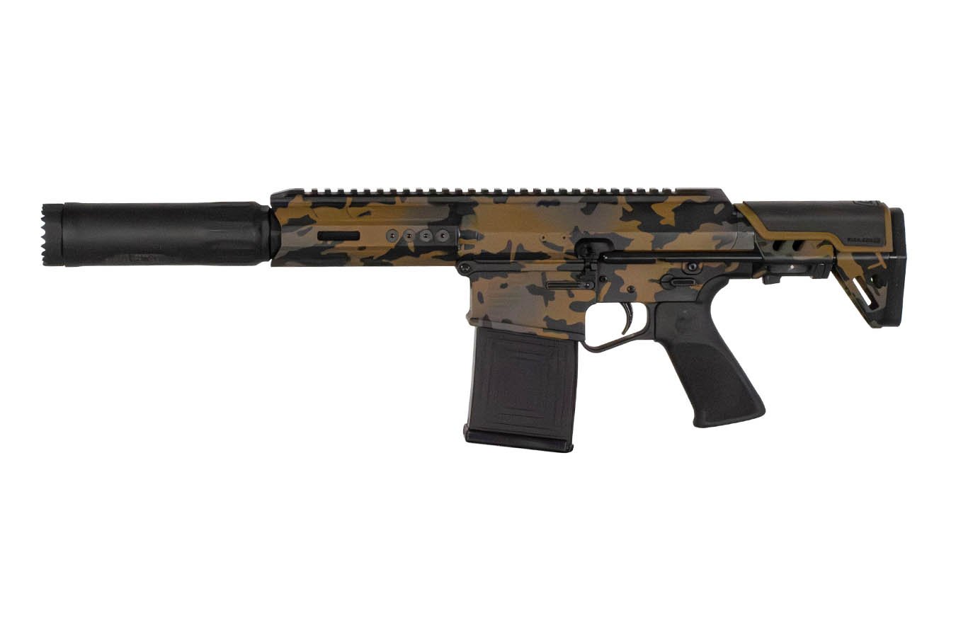 Genesis GEN-12 PDS 12-Gauge Semi-Auto Short-Barrel Shotgun with HuxWrx Ventum 12K Suppressor