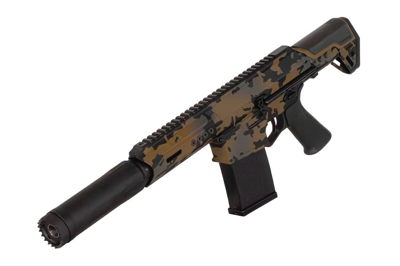 GENESIS GEN-12 PDS 12-Gauge Semi-Auto Short-Barrel Shotgun with HuxWrx Ventum 12K Suppressor