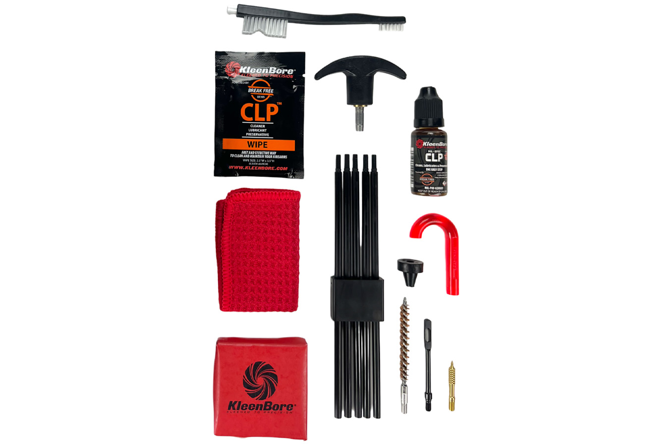 KLEEN BORE Rifle Classic Cleaning Kit .25/ .243/ 6.5mm Cal