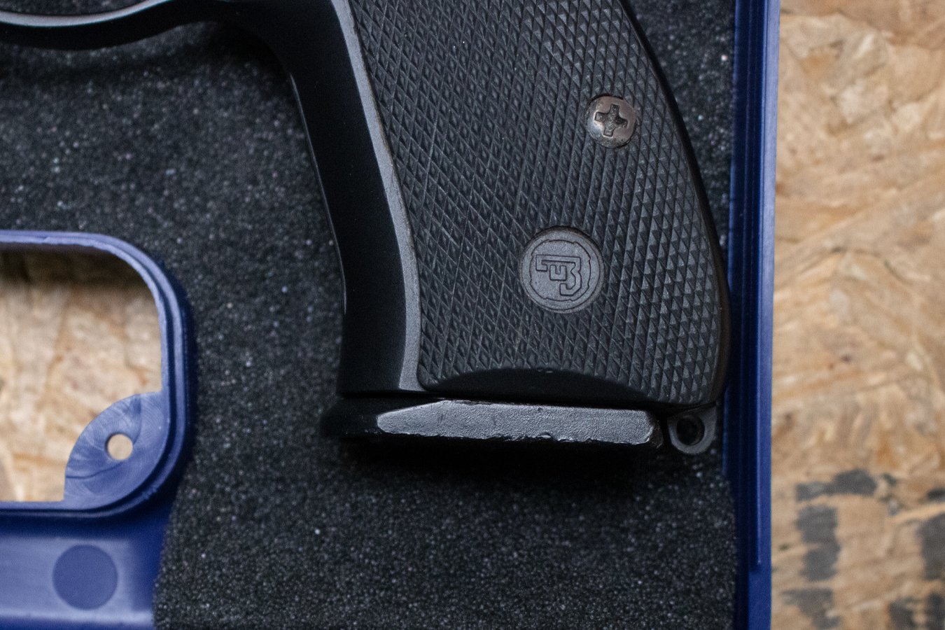 CZ CZ 75 P-01 9mm Police Trade-In Pistol with Two Magazines and Case