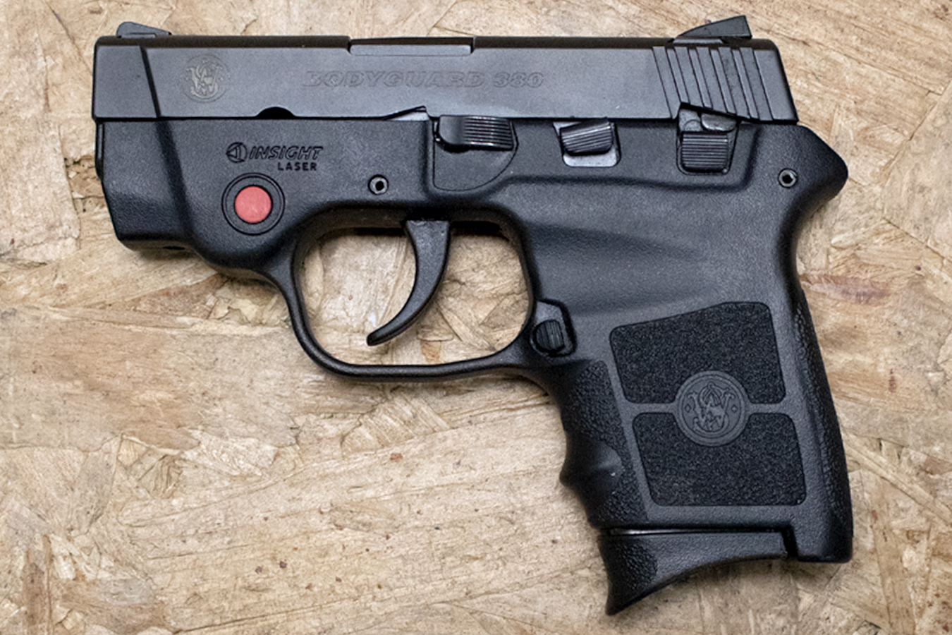 SMITH AND WESSON Bodyguard 380 380ACP Police Trade-In Pistol with Laser and Holster