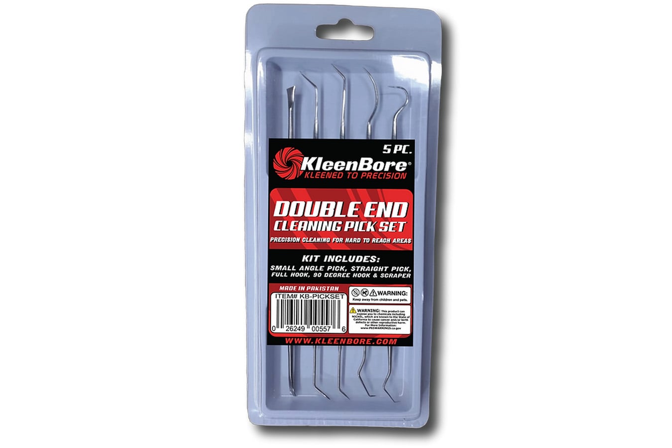 Kleen Bore Stainless Steel Gun Pick Set