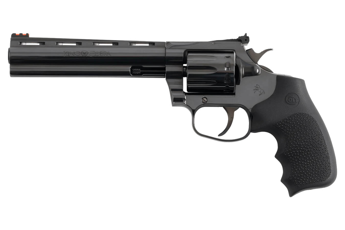 COLT Blued King Cobra 22LR Revolver with Blued Finish and 6 Inch Barrel