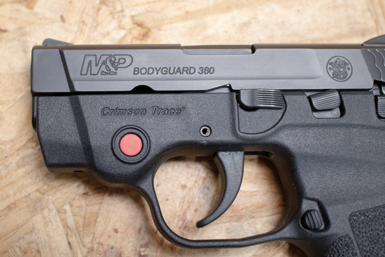 SMITH AND WESSON M&P Bodyguard-380 380ACP Police Trade-In Pistol with CT Laser
