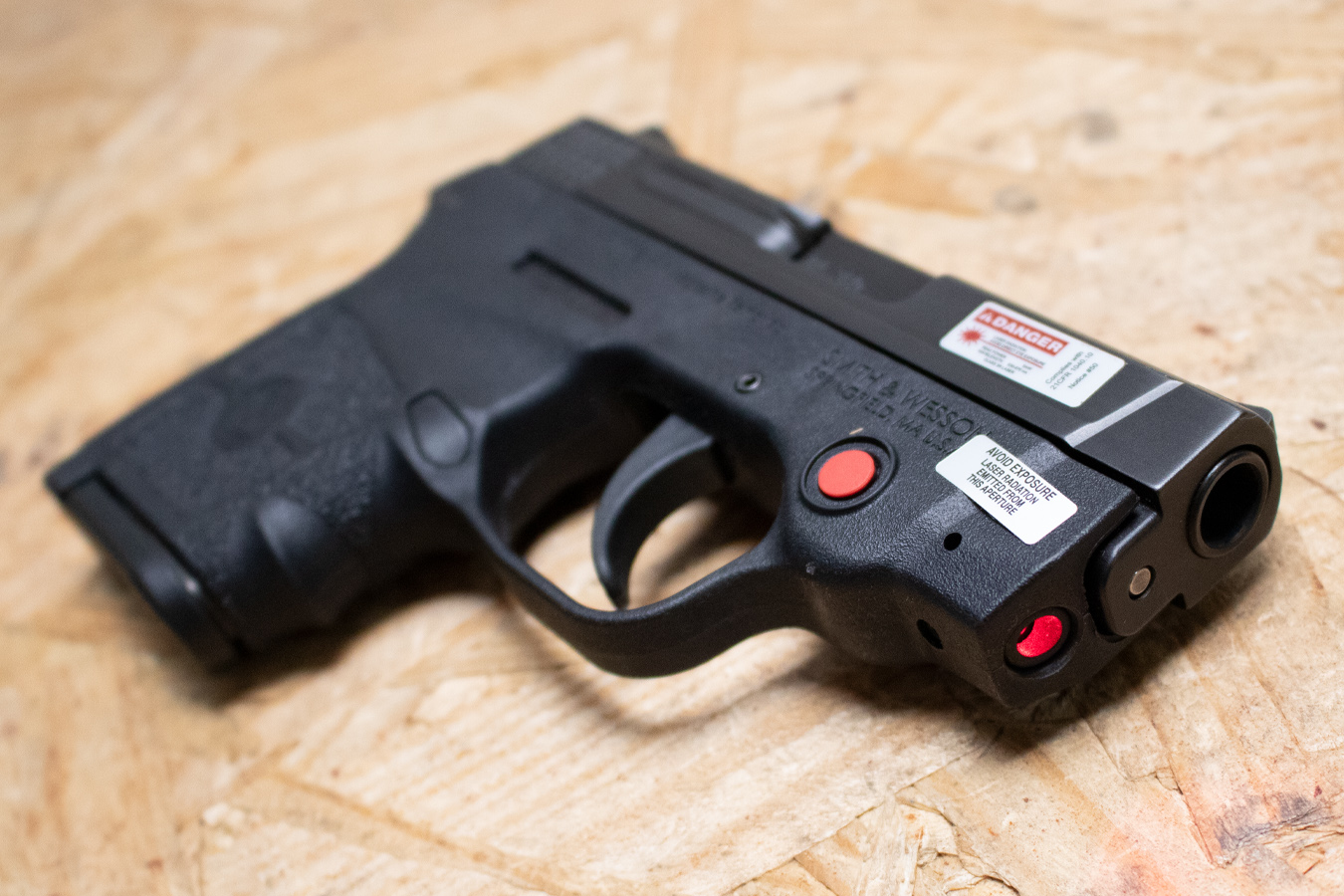 SMITH AND WESSON M&P Bodyguard-380 380ACP Police Trade-In Pistol with CT Laser