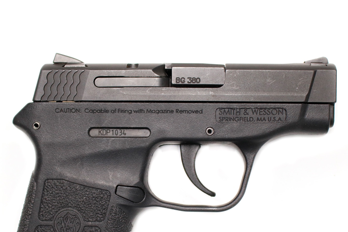 SMITH AND WESSON M&P Bodyguard 380 ACP Police Trade-In Pistol