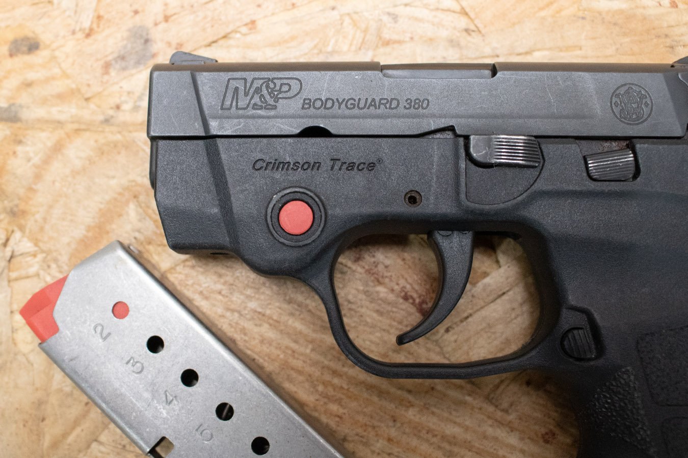 SMITH AND WESSON M&P Bodyguard 380 380ACP Police Trade-In Pistol with Laser