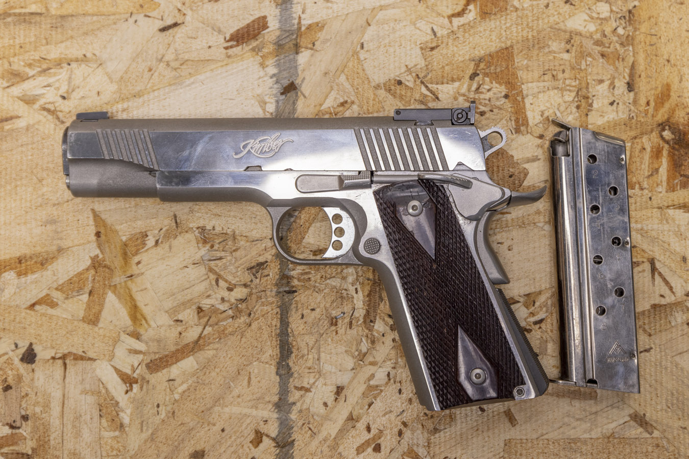 KIMBER Stainless Gold Match II 45 ACP Police Trade-In Pistol
