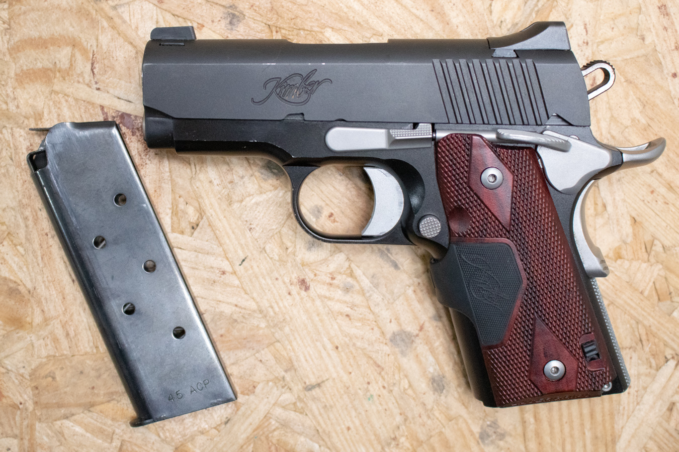KIMBER Ultra Carry II 45ACP Police Trade-In Pistol with CT Laser Grips