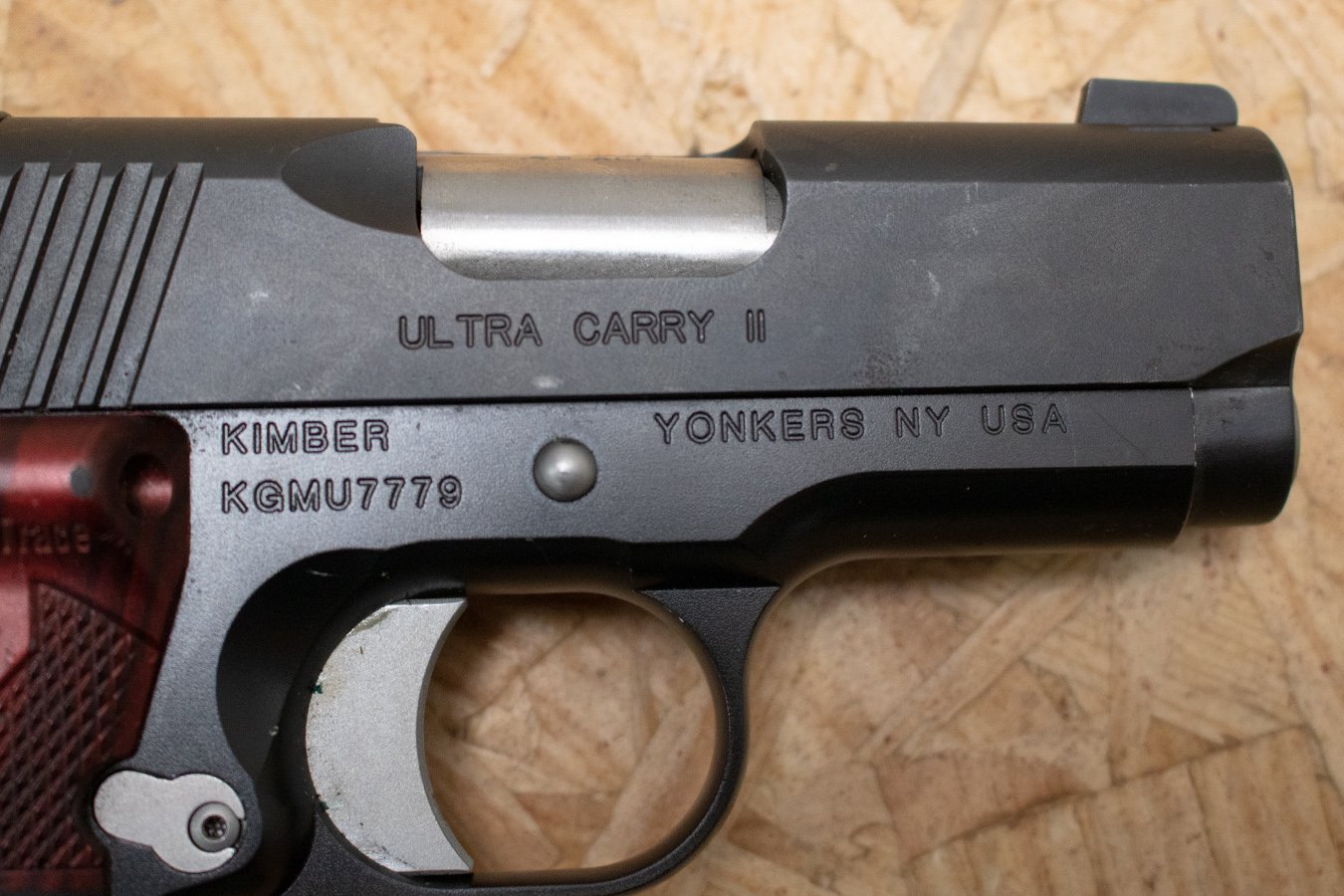 KIMBER Ultra Carry II 45ACP Police Trade-In Pistol with CT Laser Grips