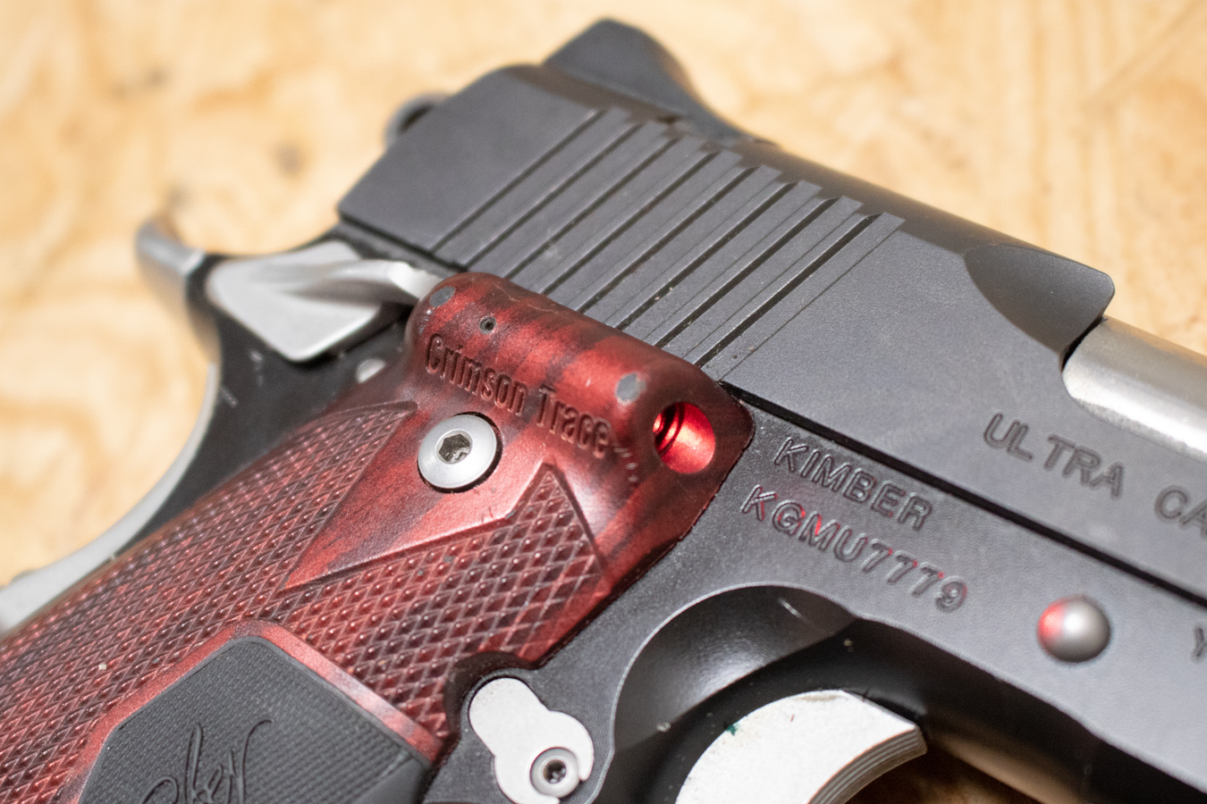 KIMBER Ultra Carry II 45ACP Police Trade-In Pistol with CT Laser Grips