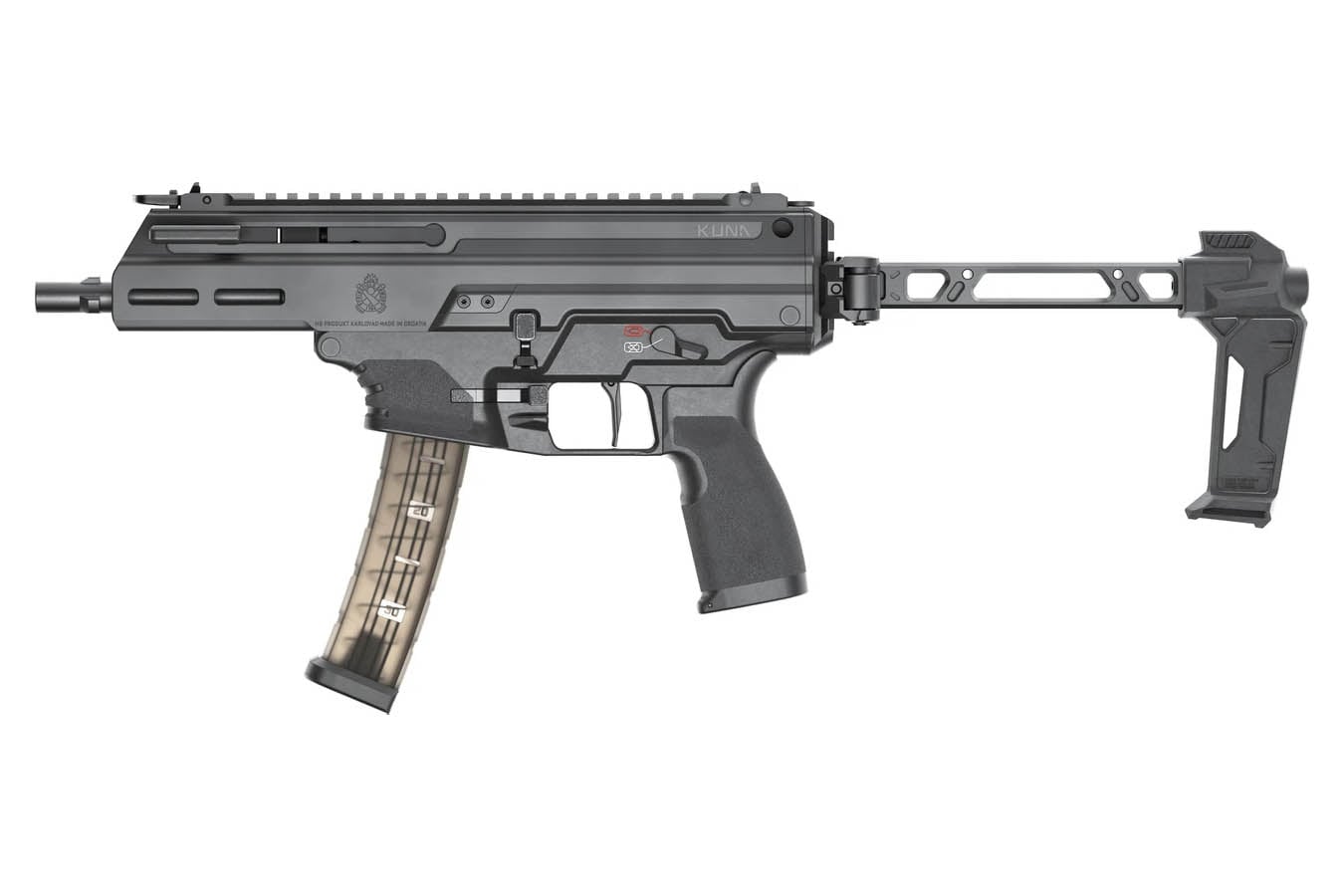 Springfield Kuna Tri-Lug 9mm Roller-Delayed PDW with Two 30 Round Magazines