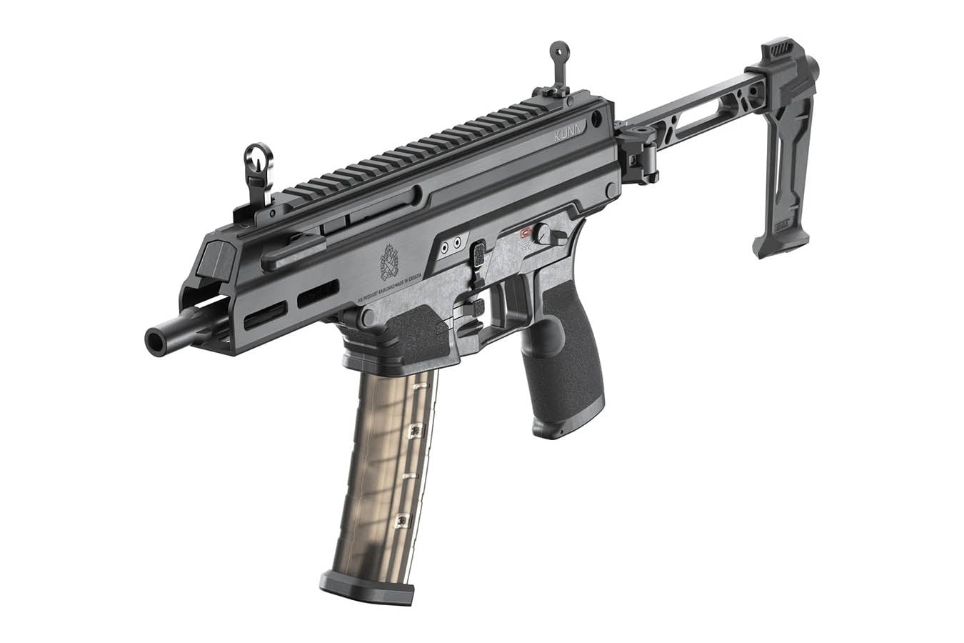 Springfield Kuna Tri-Lug 9mm Roller-Delayed PDW with Two 30 Round Magazines