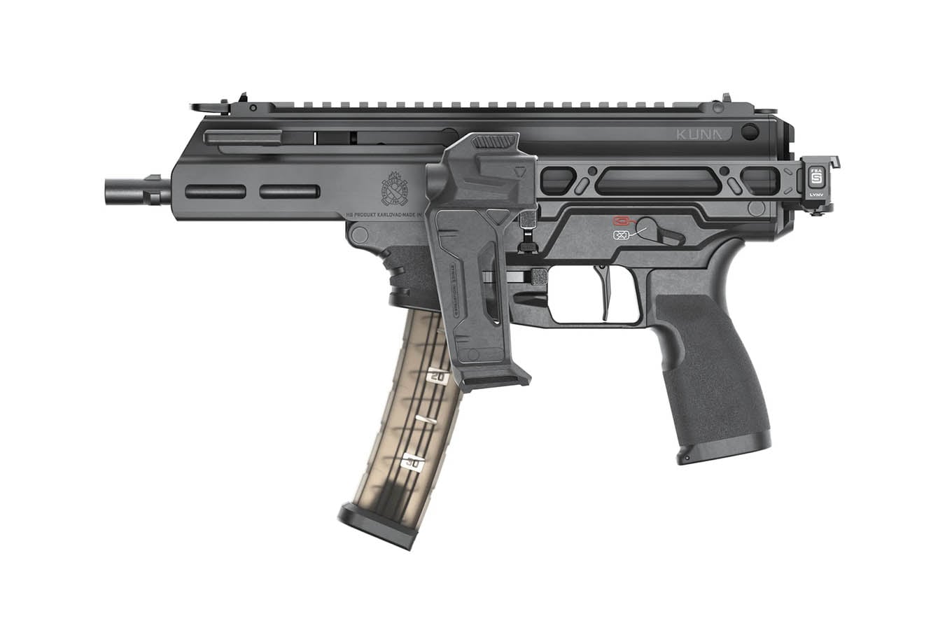Springfield Kuna Tri-Lug 9mm Roller-Delayed PDW with Two 30 Round Magazines