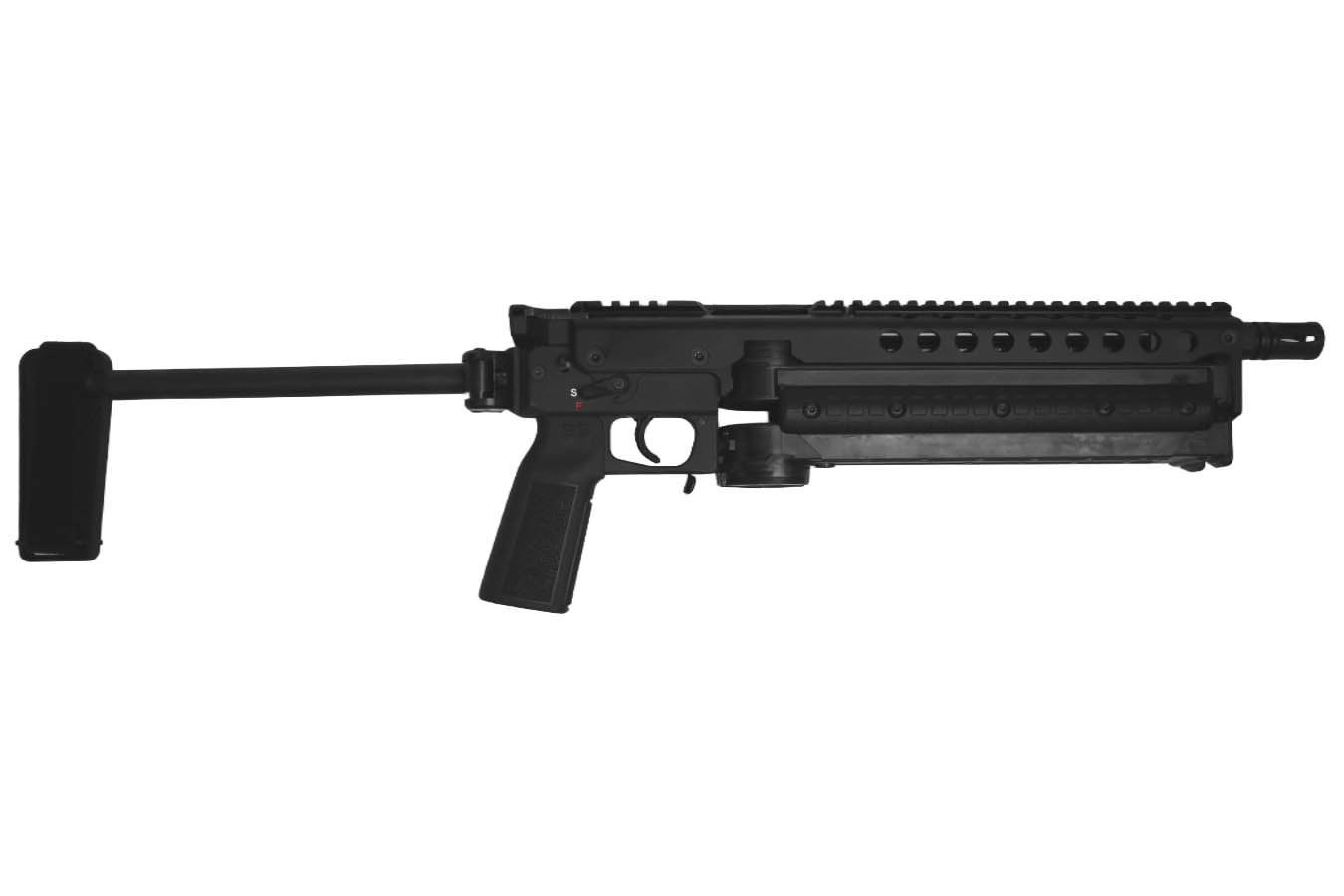 KELTEC KP50 5.7x28mm Semi-Auto Pistol with Brace