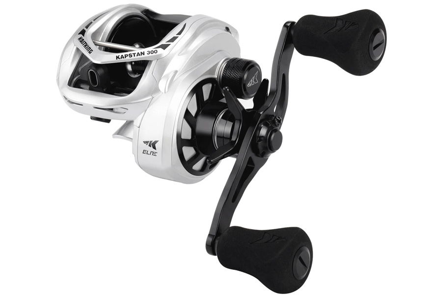 Kastking Kapstan Elite Size 300 Double Handle Baitcasting Reel Silver