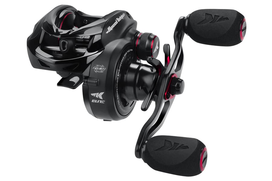 Kastking Speed Demon Elite Casting Reel Right Hand Black Red