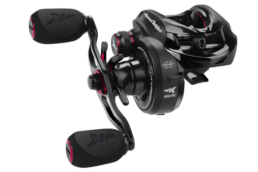 Kastking Speed Demon Elite Casting Reel Right Hand Black Red