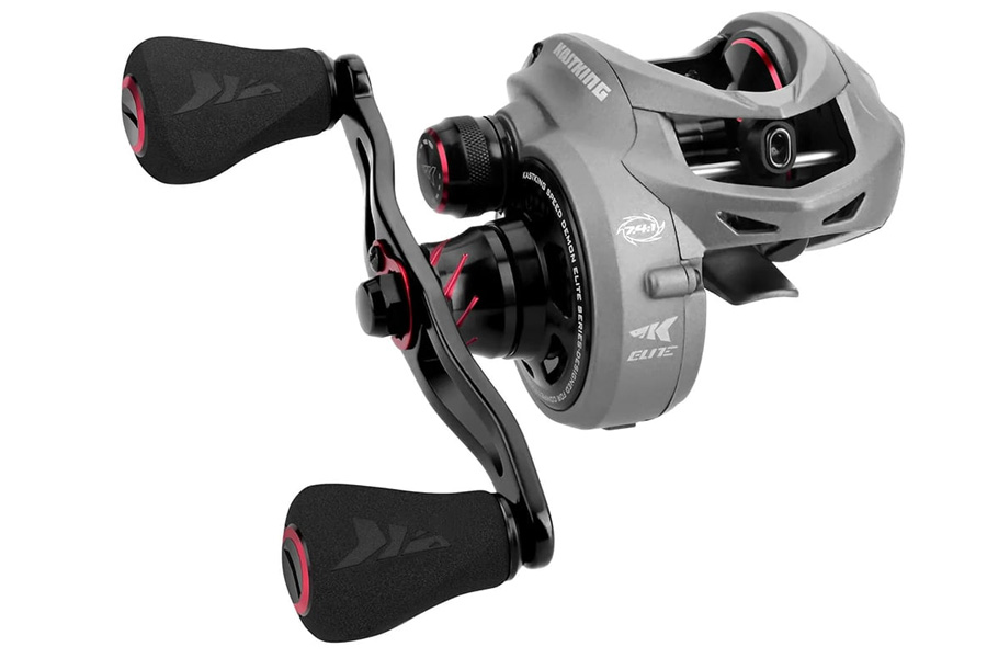 KASTKING Speed Demon Elite Dead Bolt Casting Reel Silver