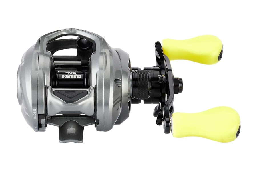 Kastking Icon Left Hand Casting Reel Gun Smoke