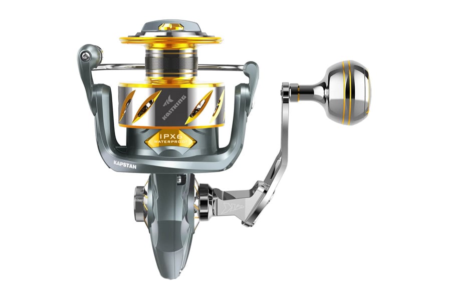 Kastking Kapstan Elite Size 5000 Spinning Reel Gun Metal