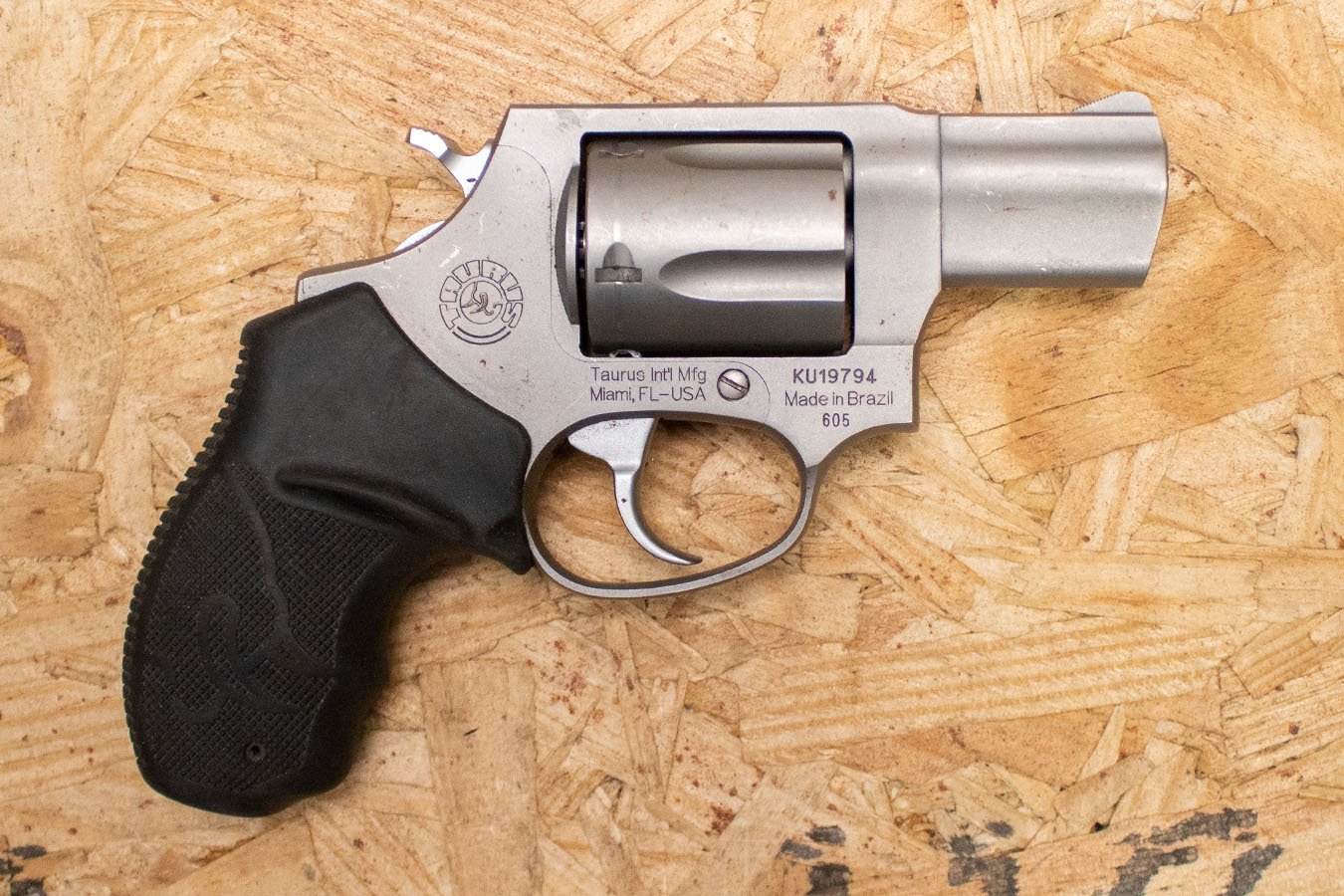 TAURUS 605 357 Magnum Police Trade-In Revolver Stainless