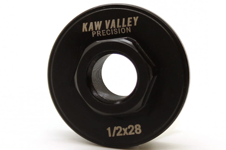 KAW VALLEY PRECISION 1/2x28 Direct Thread Hub Mount