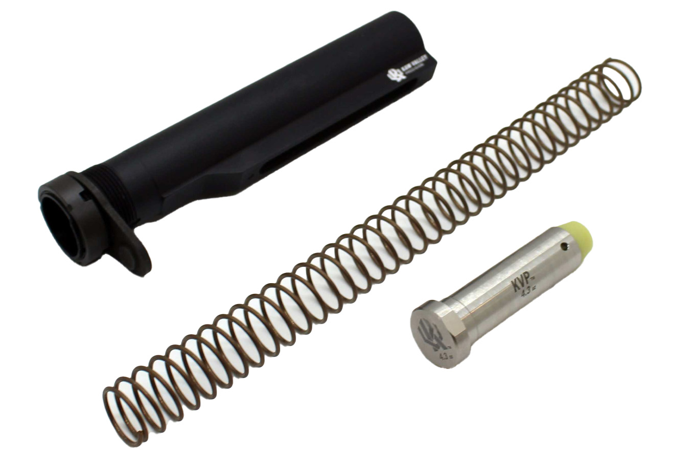 Kaw Valley Precision 6 Position Mil-Spec Stock Completion Kit with 4.3oz SS Buffer