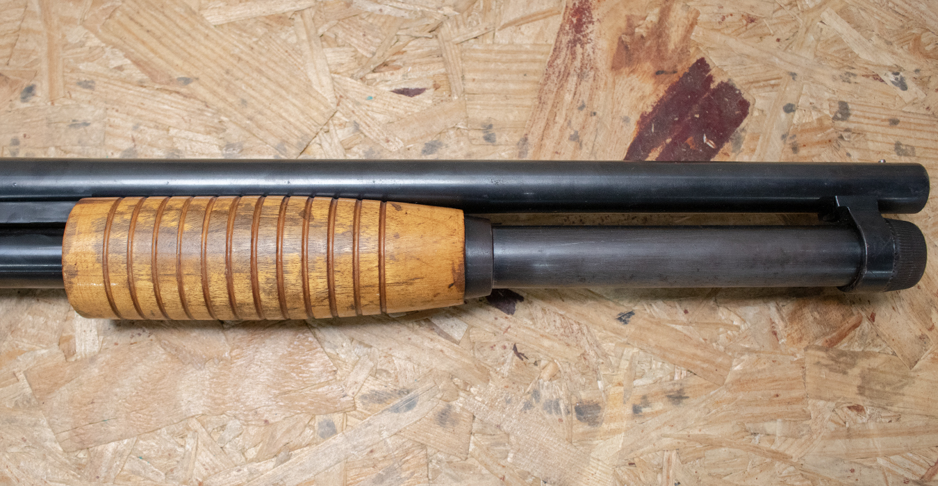 WINCHESTER FIREARMS 1200 Defender 12 Gauge Police Trade-In Shotgun with Wood Stock