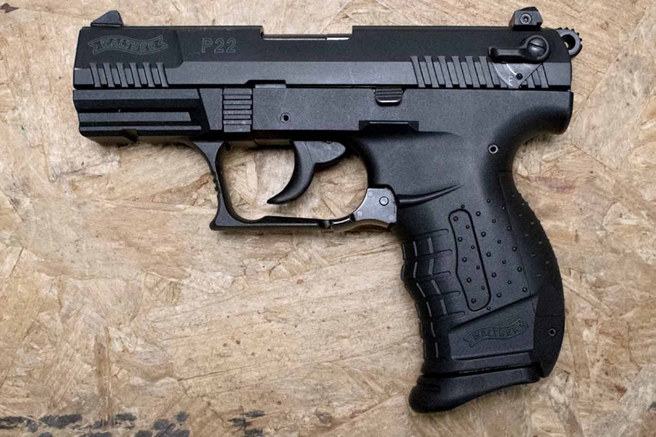WALTHER P22 22 LR Police Trade-In Pistol with Holster