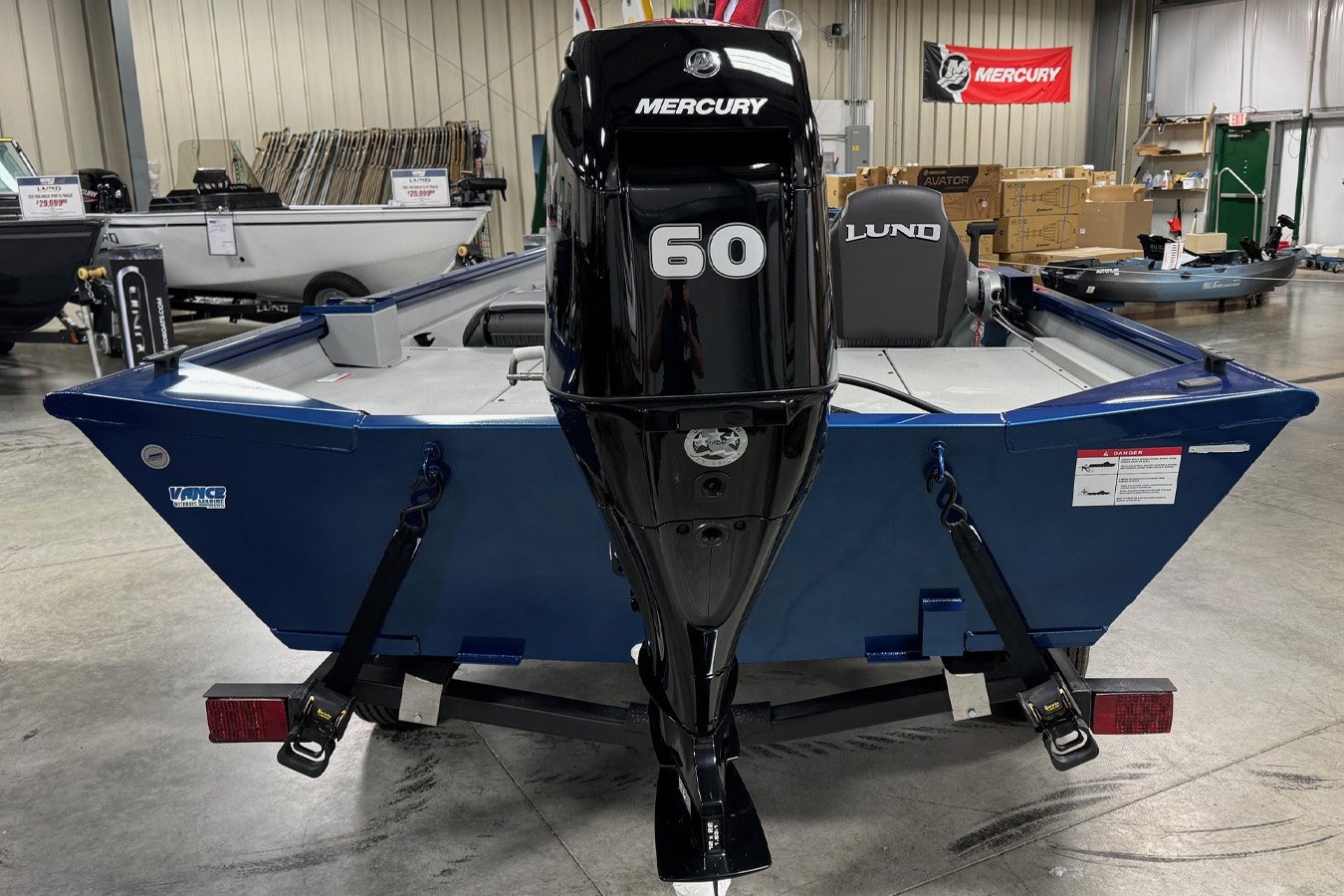 Lund   2025 Predator 1760 SS with Mercury 60 ELPT and Trailer