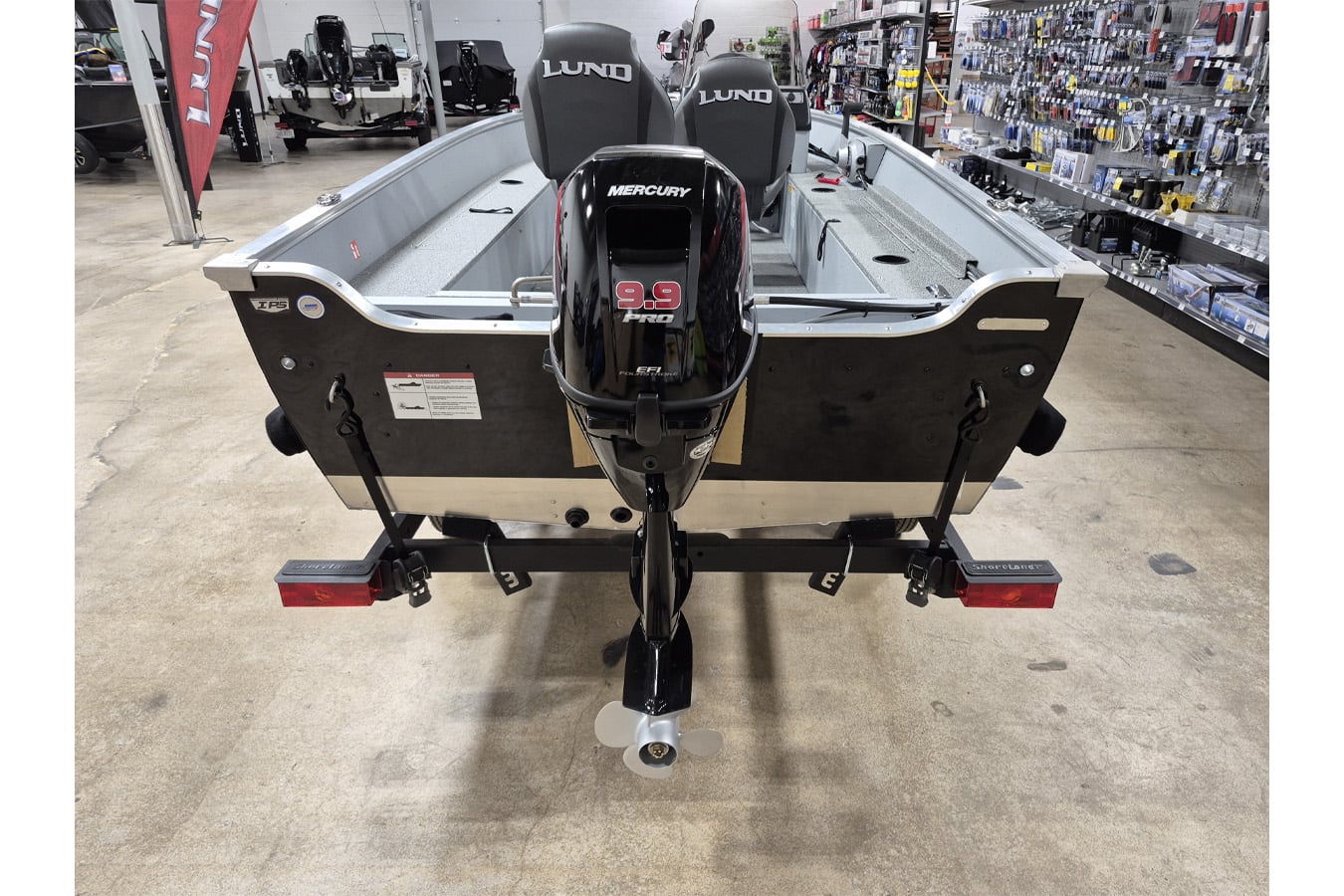 Lund 2026 1600 Fury SS with Mercury 40ELPT Outboard Engine