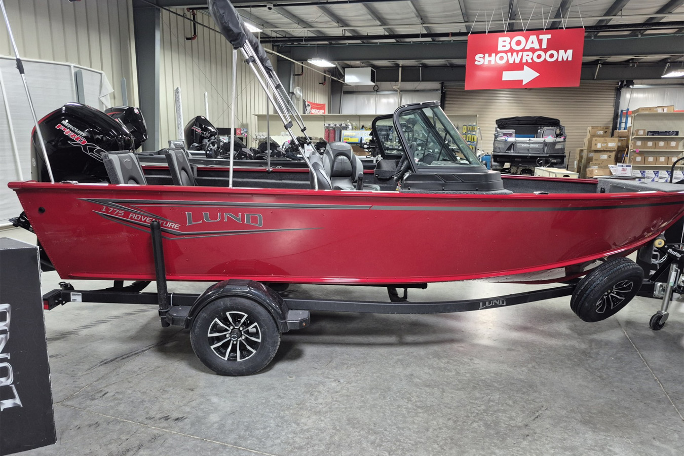 Lund 2026 1775 Adventure Sport with Mercury 90 ELPT Engine