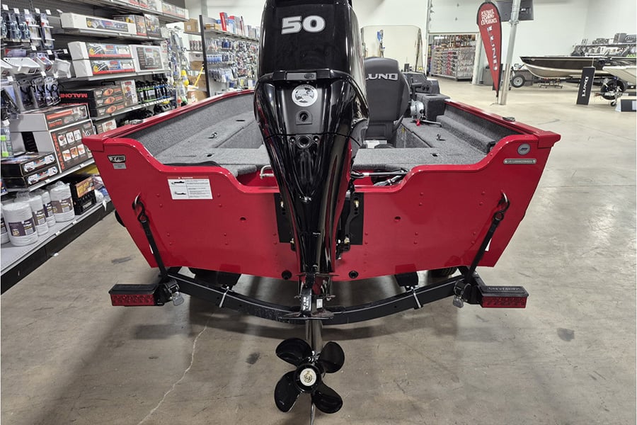 Lund 2026 1650 Angler SS with Mercury 50 ELPT Engine