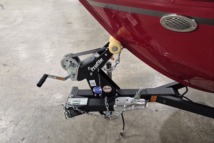 Lund 2026 1650 Angler SS with Mercury 50 ELPT Engine