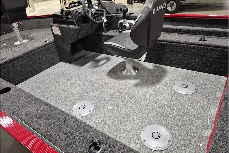 Lund 2026 1650 Angler SS with Mercury 50 ELPT Engine